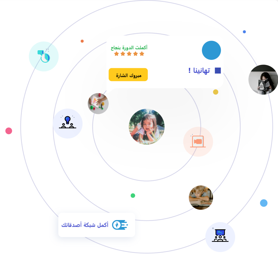 ميزات دورات Maven Academies للأطفال
